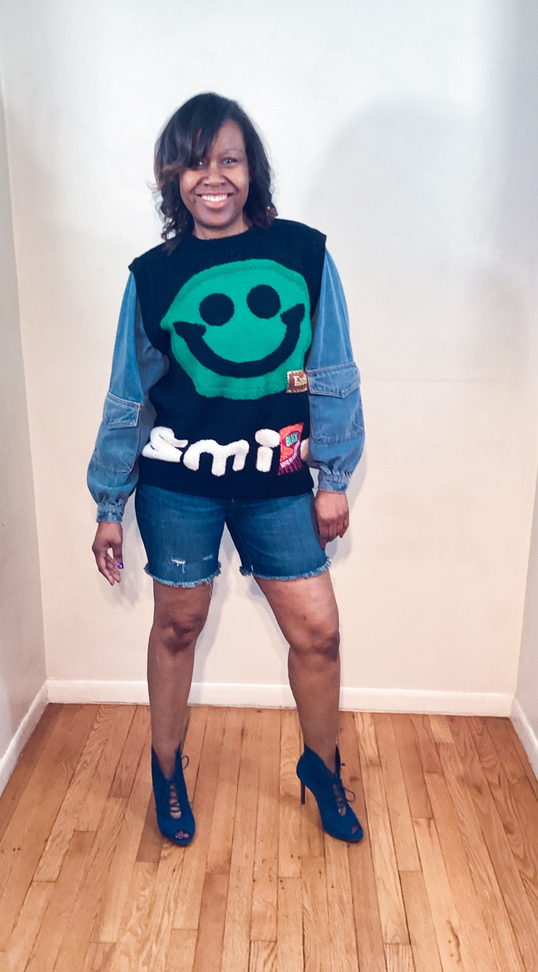 トップス ENOF / velour jersey zip tops ENOF / velour jersey zip tops